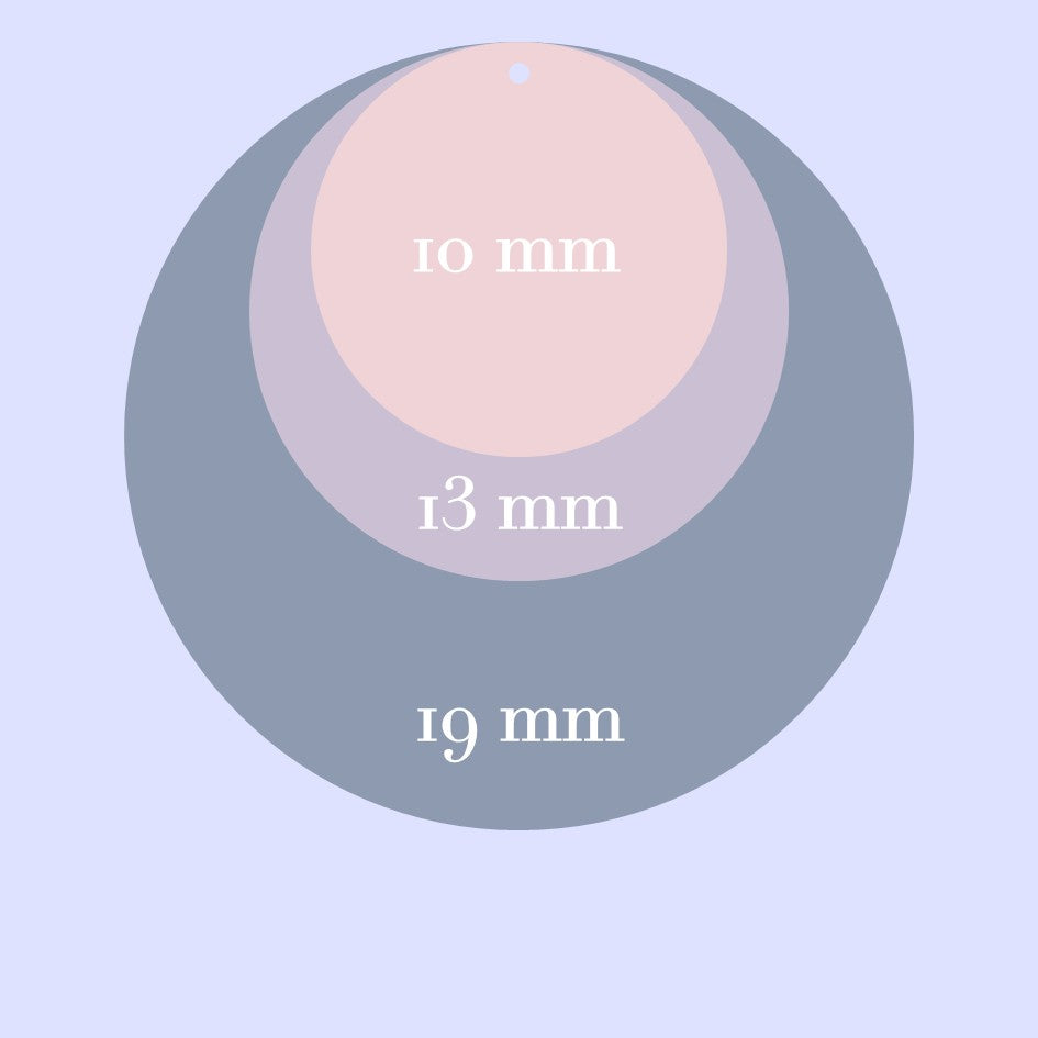 Halsketting met disc