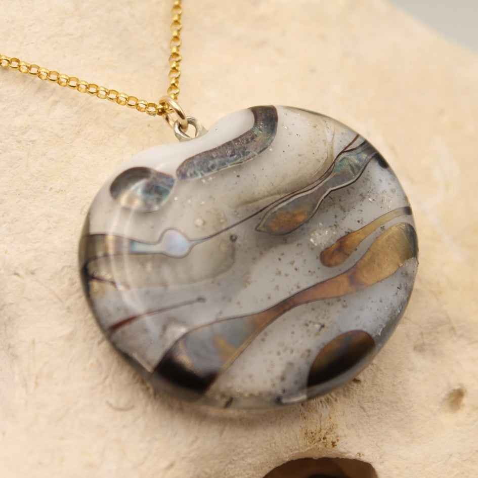 Handgemaakte glazen hanger