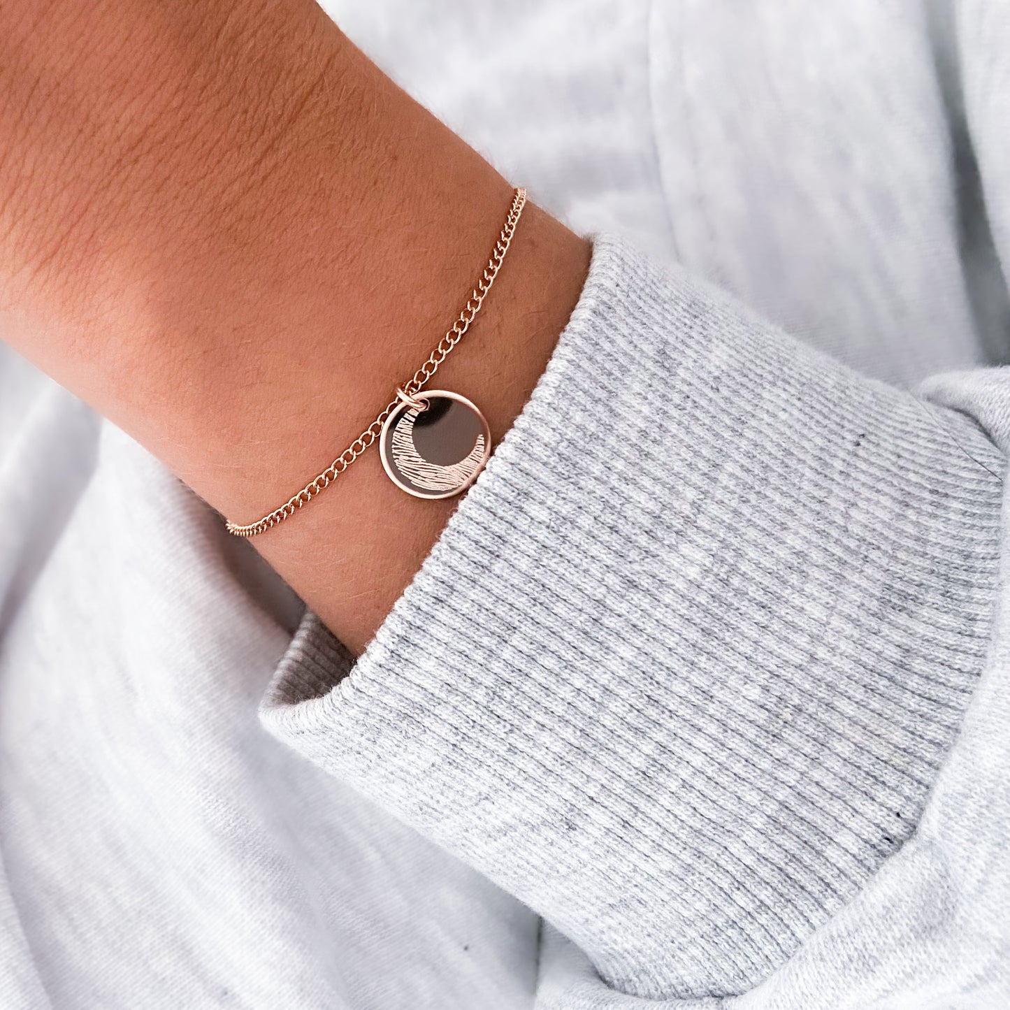 Armband met disc