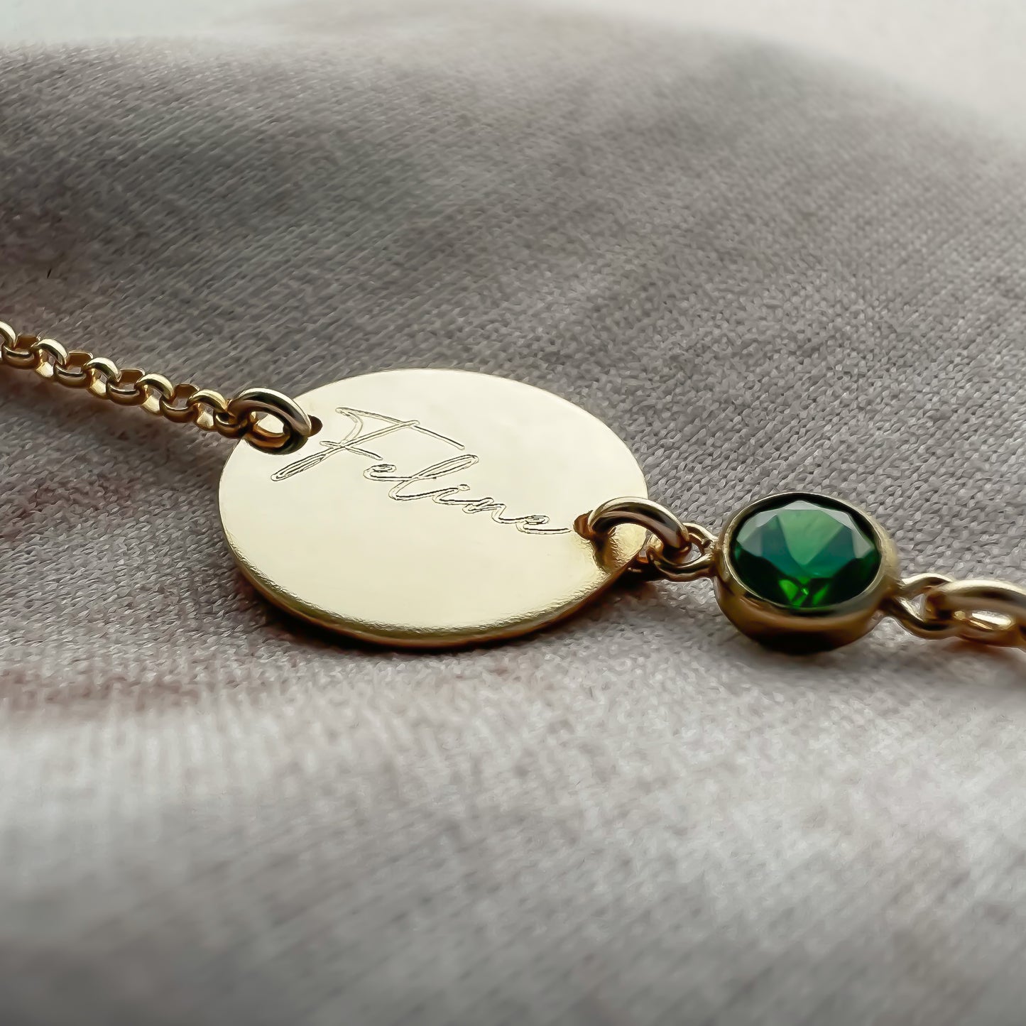 Armband met disc