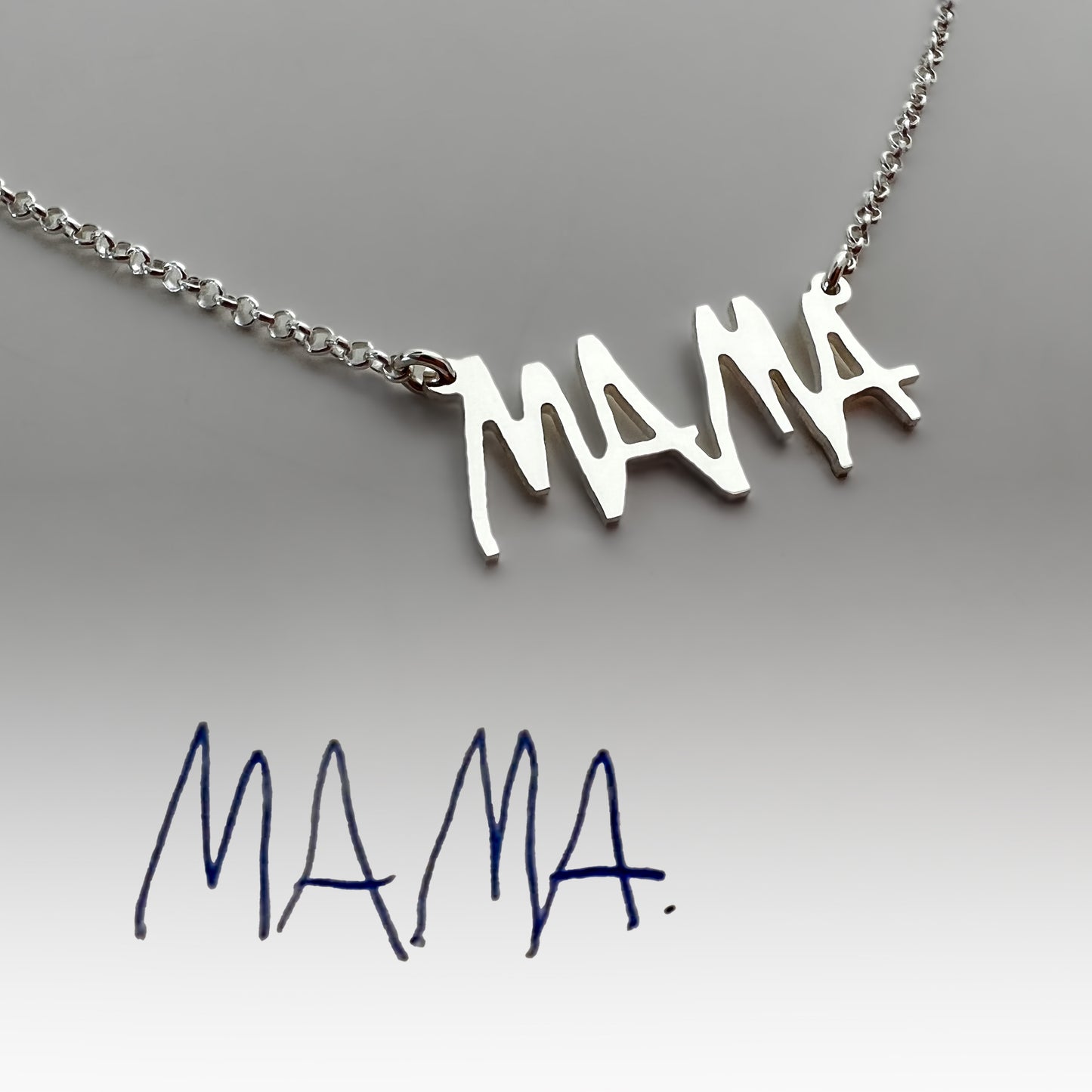 Halsketting "say my name"