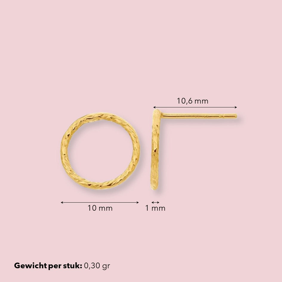 Cirkel oorbellen