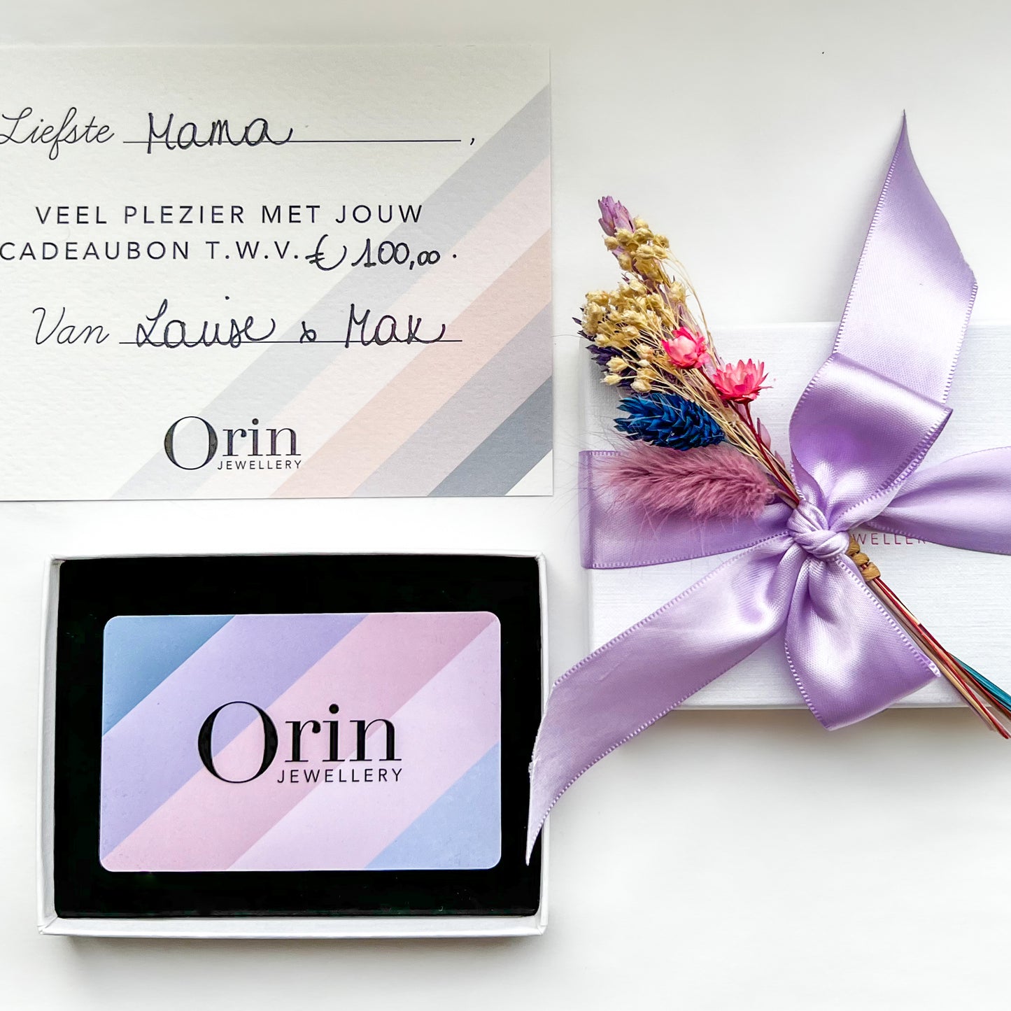 Cadeaubon "fysieke versie"