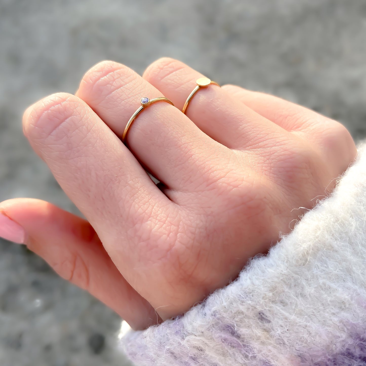 Birthstone ring