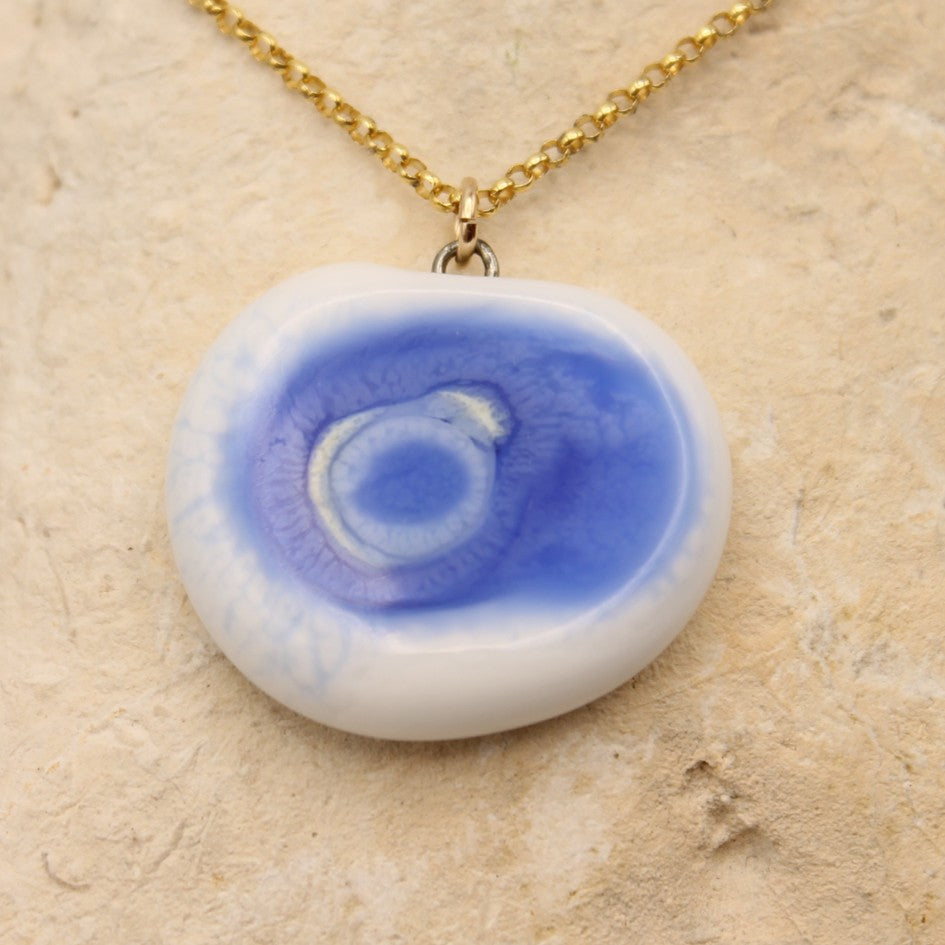 Handgemaakte glazen hanger