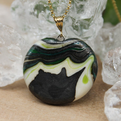 Handgemaakte glazen hanger