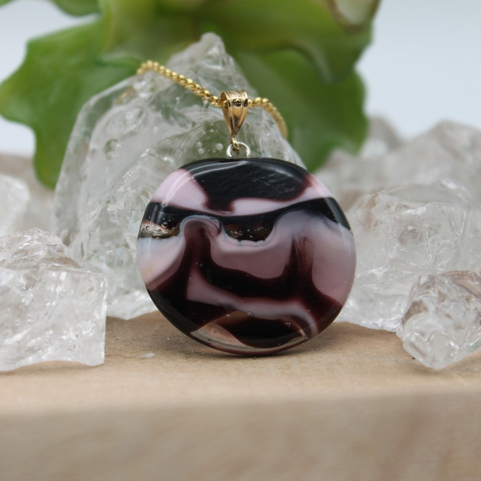 Handgemaakte glazen hanger