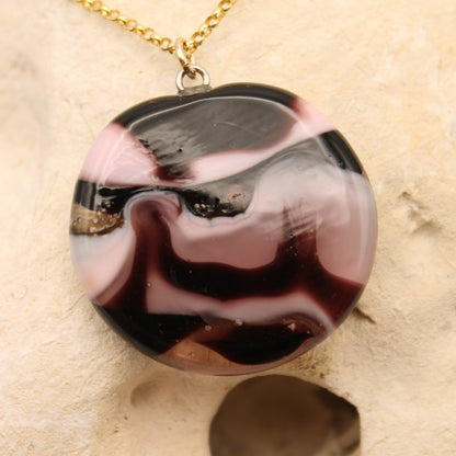 Handgemaakte glazen hanger