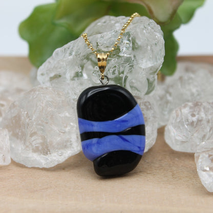 Handgemaakte glazen hanger