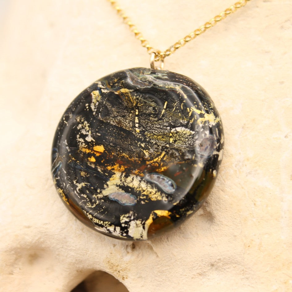 Handgemaakte glazen hanger