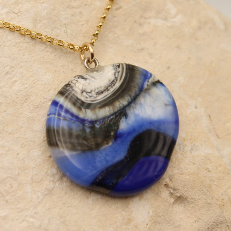 Handgemaakte glazen hanger