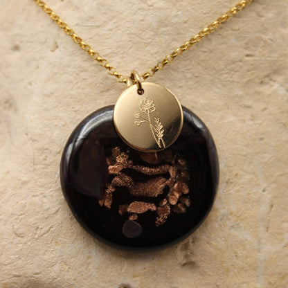 Handgemaakte glazen hanger