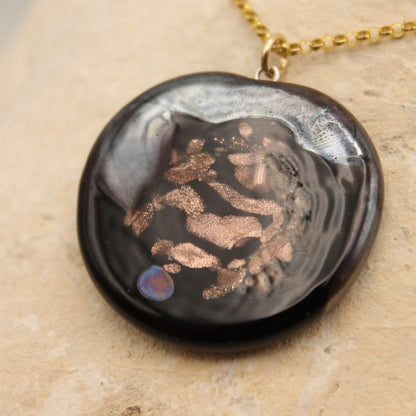 Handgemaakte glazen hanger