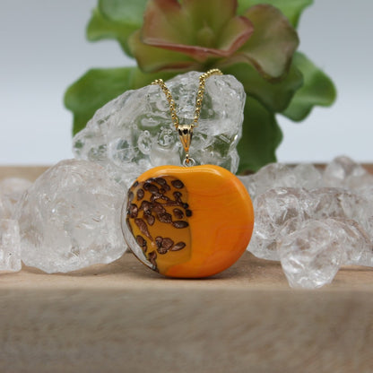 Handgemaakte glazen hanger