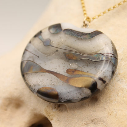 Handgemaakte glazen hanger