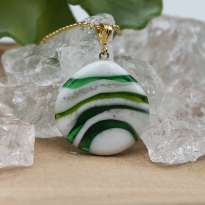 Handgemaakte glazen hanger