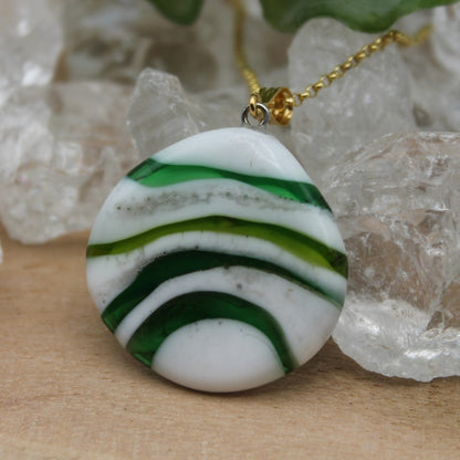 Handgemaakte glazen hanger