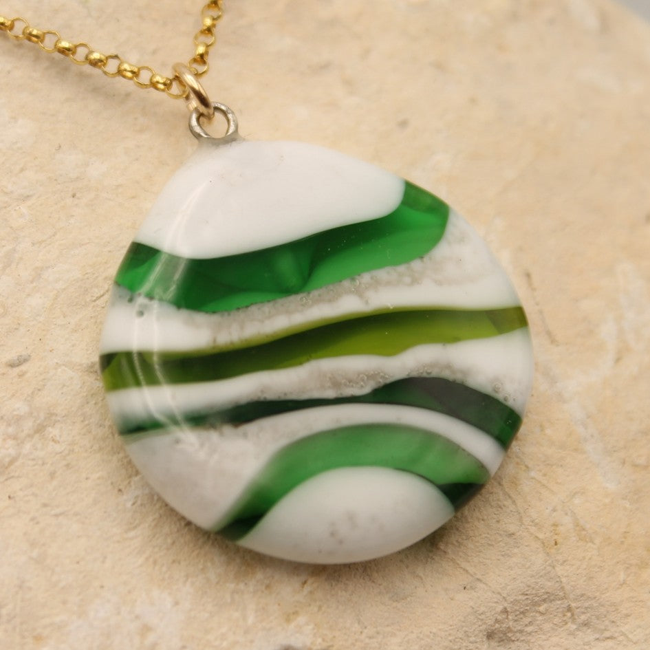 Handgemaakte glazen hanger