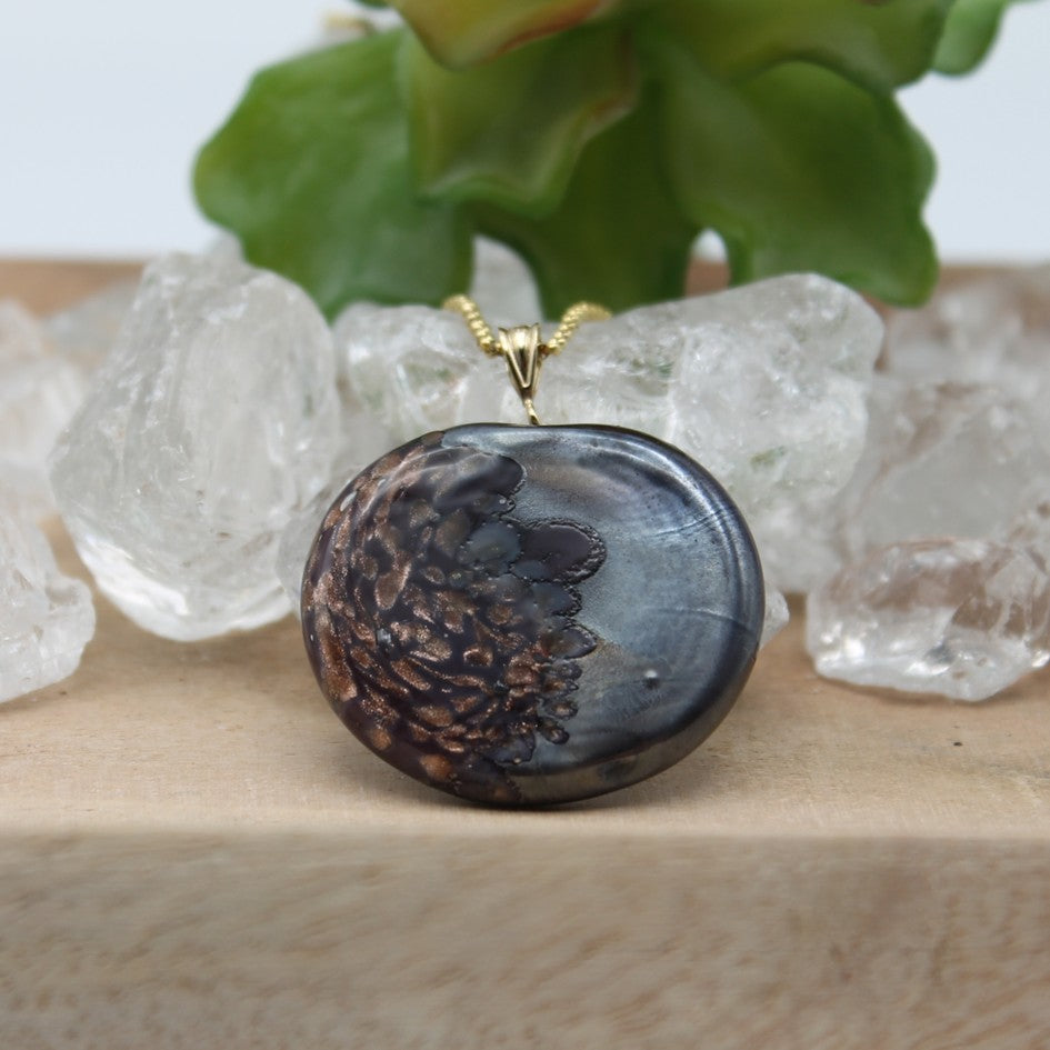 Handgemaakte glazen hanger