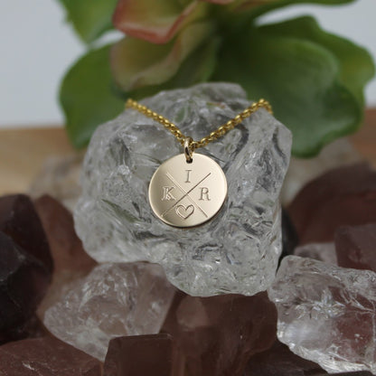 Juweel met "cross my heart"